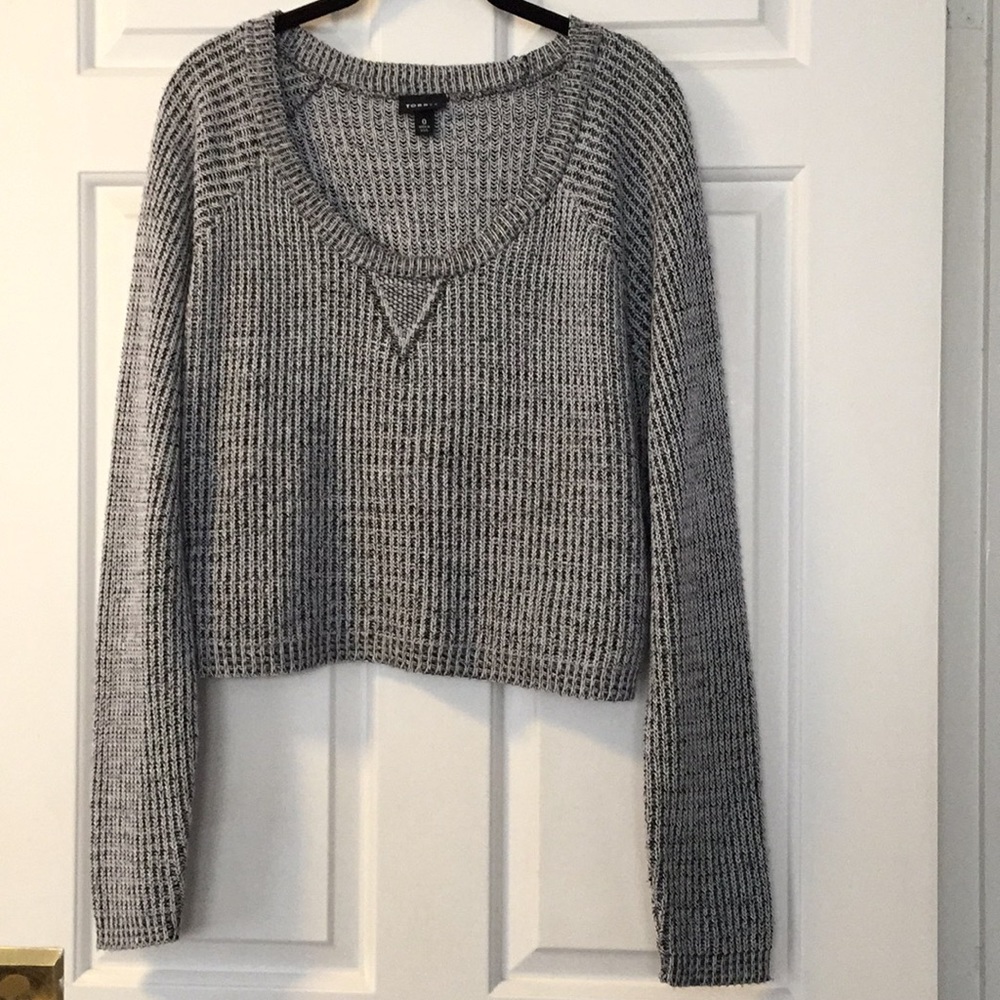 Torrid crop sweater - EUC, so soft!